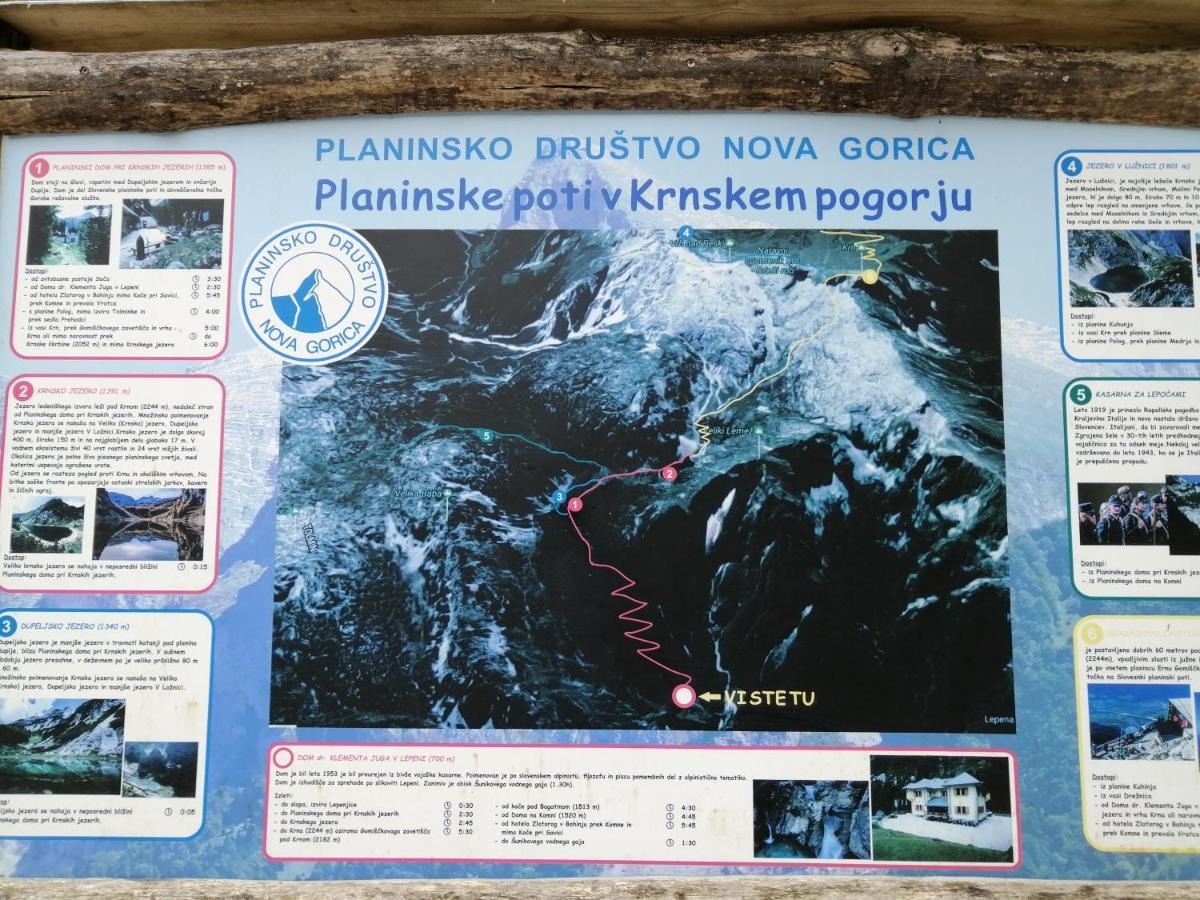 Pocitnisko Stanovanje Planja Соча Экстерьер фото